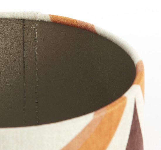 Light & Living - abat-jour - Cookie - multicolore - tissu - Ø 20 cm - E27 - 2220522