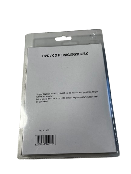 van den doel Chiffon de nettoyage pour DVD / CD