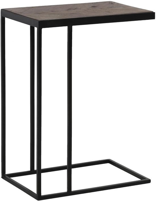 Light & Living Table d'appoint Chisa - Marron - 45x30x62cm - Moderne