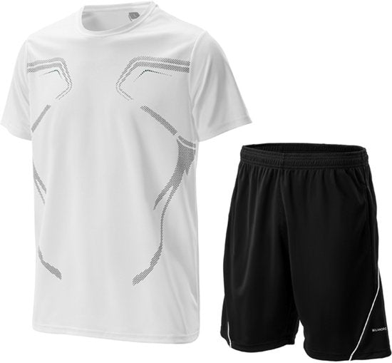 Milanoro - Kit de sport élégant pour homme - Vert - 3XL