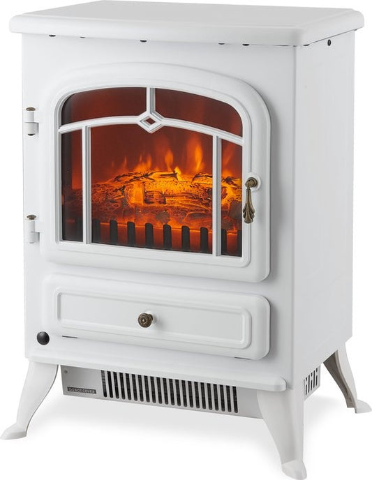 MOA Cheminée électrique - Atmosphere Fireplace Classic - Chauffage - Poêle - Freestanding - White - ES180W