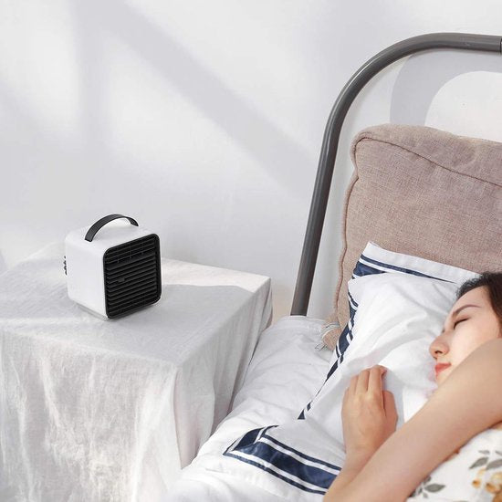 Refroidisseur d'air Mini - TIKKENS -  Ventilateur / Ventilateur de table - Vert foncé