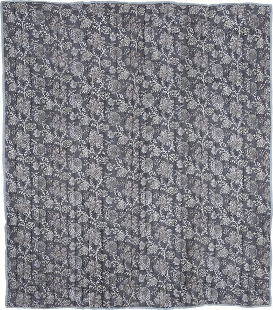 Plaid - Mica Décorations - Couverture - L150 x B130 cm - Noir