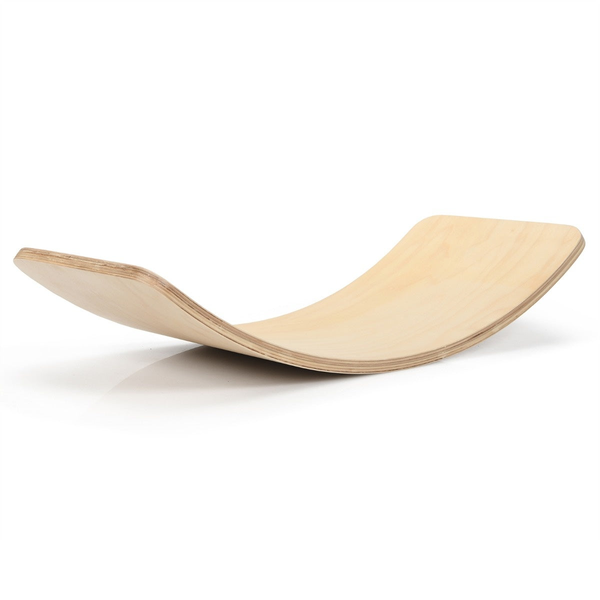 Coast Wooden Balance Board Waldorf Board en bois pour enfant 90 x 39 x 19.5 cm Nature