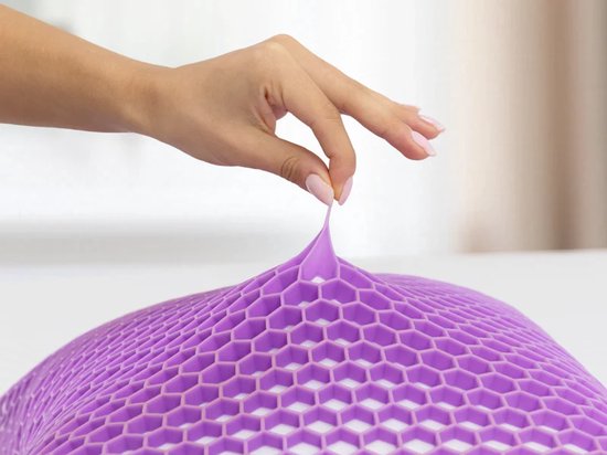 Oreiller Kameo® Flex | Oreiller adaptable pour les douleurs cervicales | Avec technologie de refroidissement FlexGrid | 60 x 40 cm | Lavable | Oreiller pour les personnes dormant sur le côté ou sur le dos | Oreiller en mousse à mémoire de forme | Oreiller