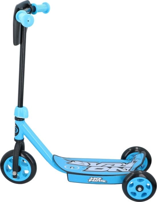 No Fear Kids scooter - 3 roues - 3+ - Max 20 Kilo - Bleu ou Rouge
