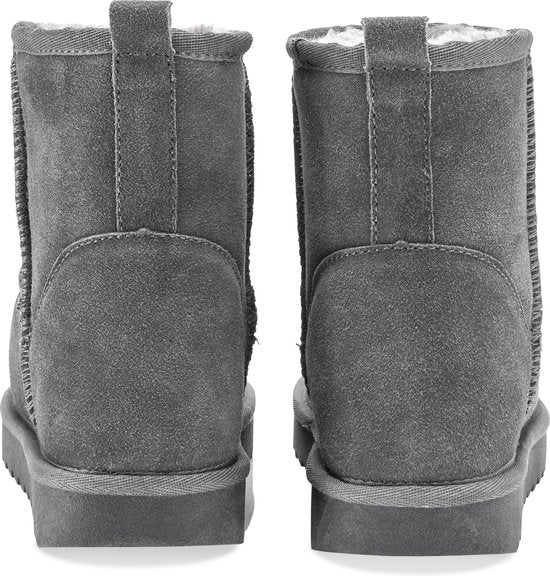Chaussons Femmes - Comfeet - Antidérapant - Semelle en mousse à mémoire de forme - Taille 42 - Gris