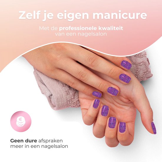 Moods Gellac 6-Piece Set - Gel Nail Polish Starter Pack - Gel Nail Polish - 8ML - The Lavender Collection - Gellac - Nails - Chic Colours