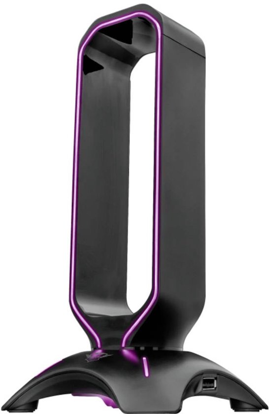 Support pour casque Trust GXT 265 Cintar RGB - Support pour casque gaming – Support pour casque – Éclairage RGB – Noir