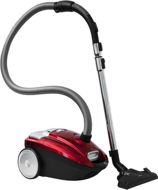 Inventum ST306RZA - Aspirateur avec sac - 3 litres - HEPA 13 - Longueur du cordon 7 mètres - Rouge