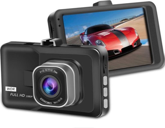 Denver Dashcam - Dashcam pour voiture - FULL HD - G-Sensor - Loop Recording - Night Vision - CCT1610