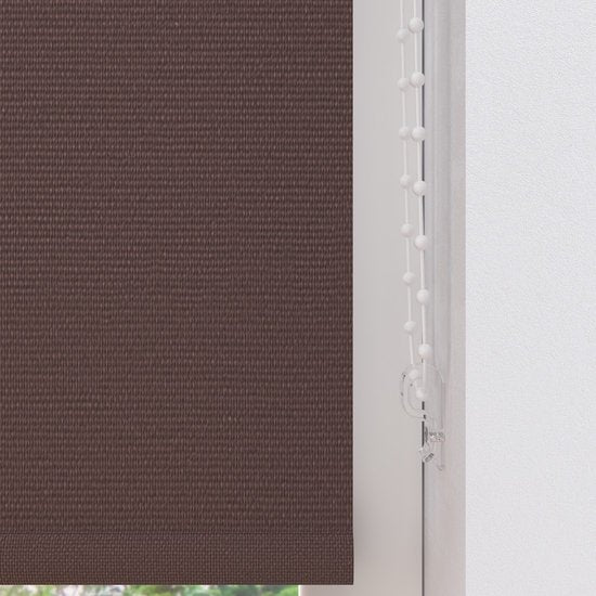 Store enrouleur Easy Blackout - Marron - 120 x 190 cm