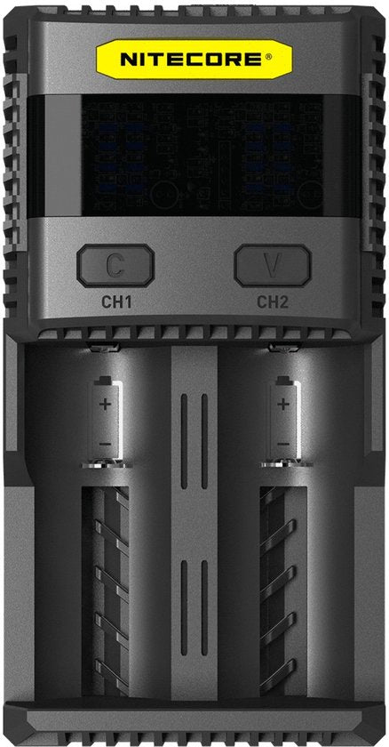 Chargeur Nitecore SC2 SUPERB pour batteries Li-ion/NiMH