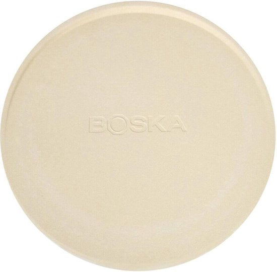 Boska Pizza Stone Deluxe L - pour four et BBQ - Pizza croustillante - Ø 35 cm - Accessoires BBQ
