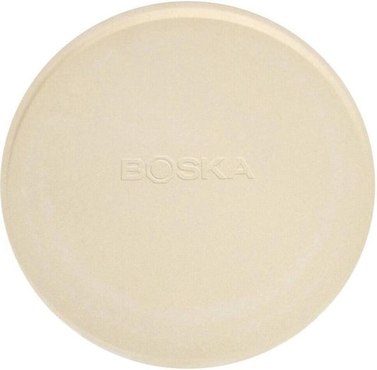 Boska Pizza Stone Deluxe L - pour four et BBQ - Pizza croustillante - Ø 35 cm - Accessoires BBQ