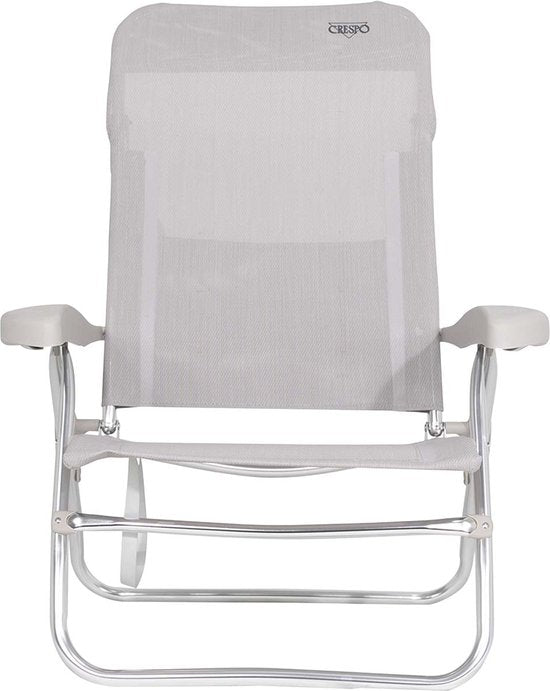Crespo - Chaise de plage - AL/223 - Gris clair