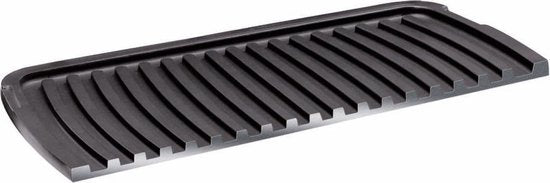 Gril de table Tefal Ultra Compact 600 Comfort GC3060 - Mode barbecue - Température réglable - Plaques antiadhésives amovibles - Bac de récupération des graisses - Rangement vertical - 2 000 W - Acier inoxydable