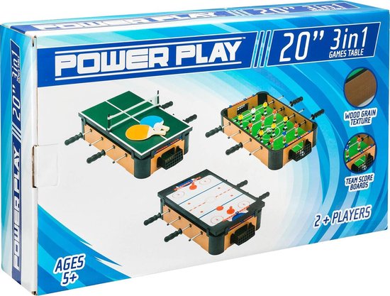 Table de jeu 3 en 1 Toyrific