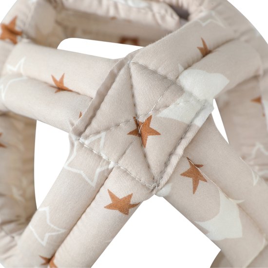 Protège-tête pour bébé - Casque de sécurité avec oreiller - Pour les tout-petits et les bébés qui apprennent à marcher - Souple, léger et ajustable - Lotus