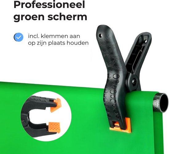 Ecran vert Luft - Toile 200x150 - Photographie - Fond de scène pour studio photo