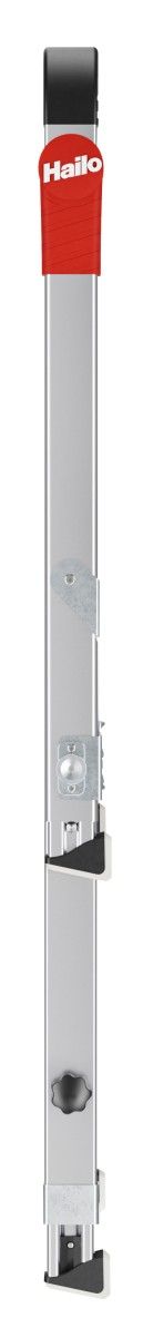 Balai et pelle Ultra Clean à long manche – Ensemble ergonomique à utiliser debout pour un balayage facile et sans effort pour le dos – Léger, pour la maison et le camping – Noir/gris – 62 cm