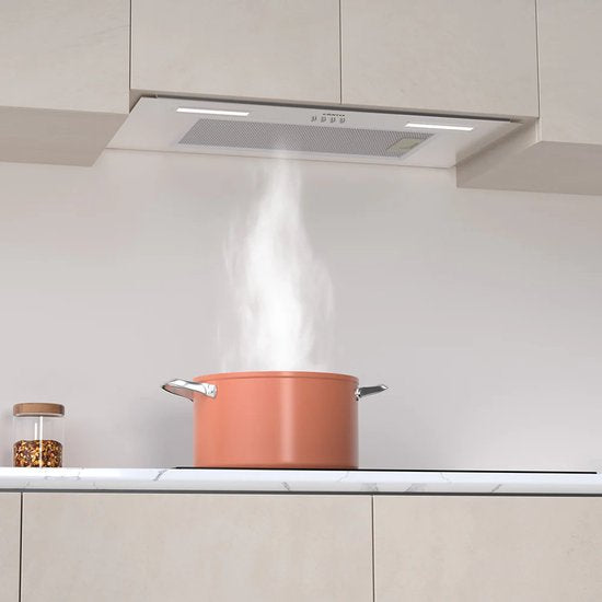 CIARRA CBCS6926A, hotte aspirante encastrable 60 cm - 650 m³/h - acier inoxydable - A+++