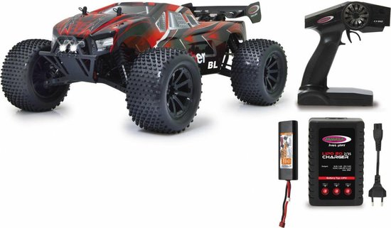 Jamara Rc Brecter Truggy Bl Monster Truck Led 1:10 Lipo Black