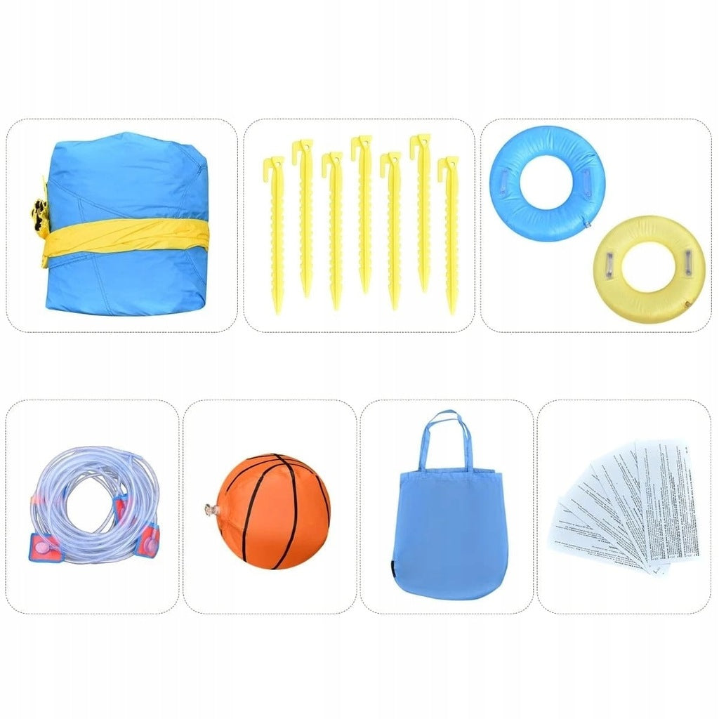 Château gonflable Parc aquatique aire de jeux 622x335x225