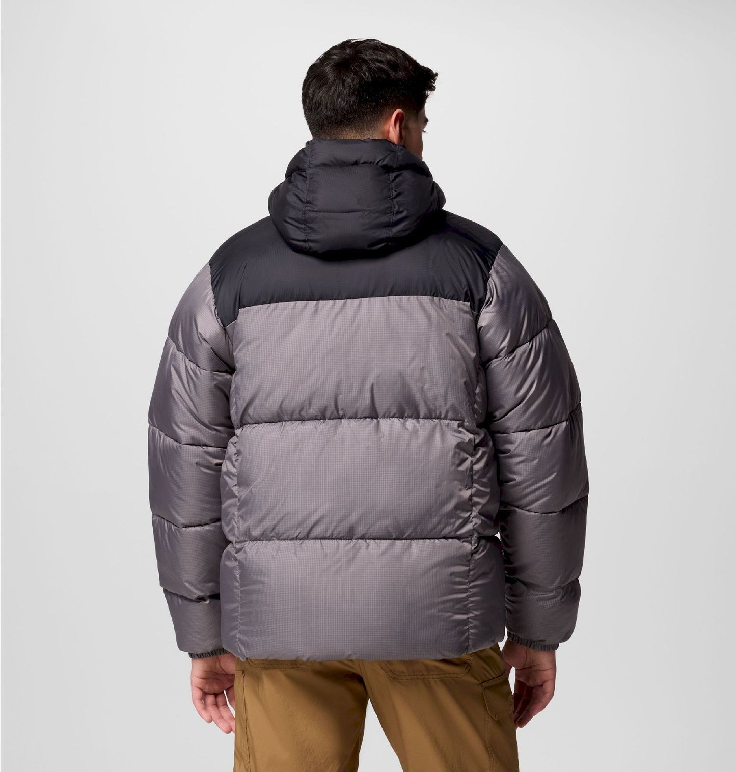 Veste d'hiver Columbia Hommes - Omni-Shield Puffect - Veste à capuche - XXL - Gris foncé