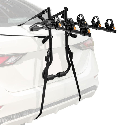 Coast Trunk Bike Carrier for 3 Bikes - Porte-vélos réglable sur le hayon 71 x 33 x 63 cm - Noir - Capacité de charge 45 kg
