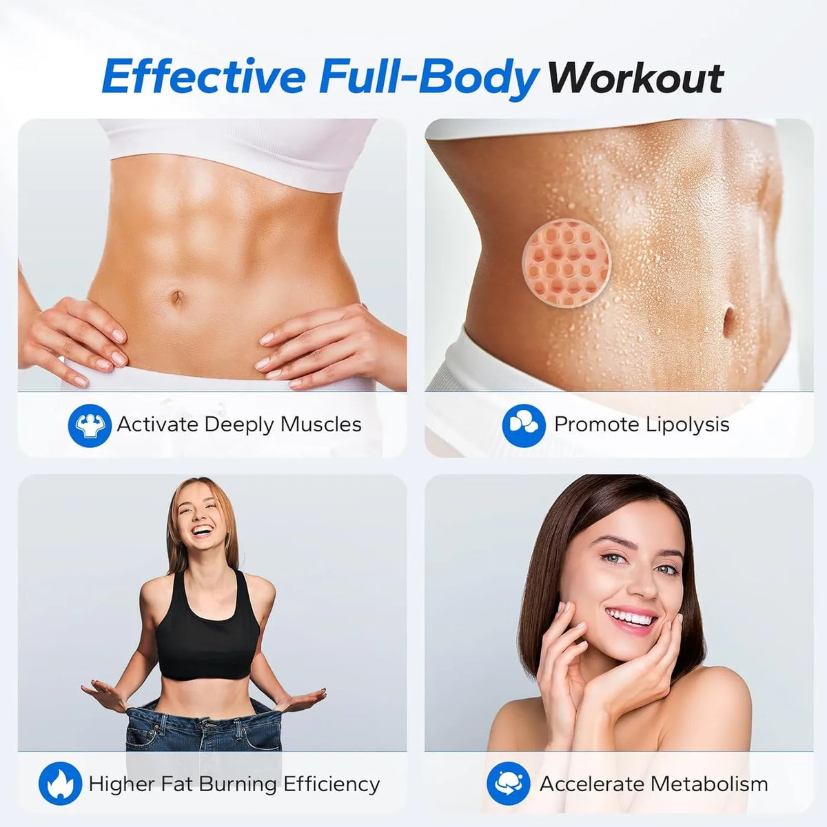 Plaque vibrante Merach Whole Body Workout – 10 vitesses – Gris – Silicone et métal