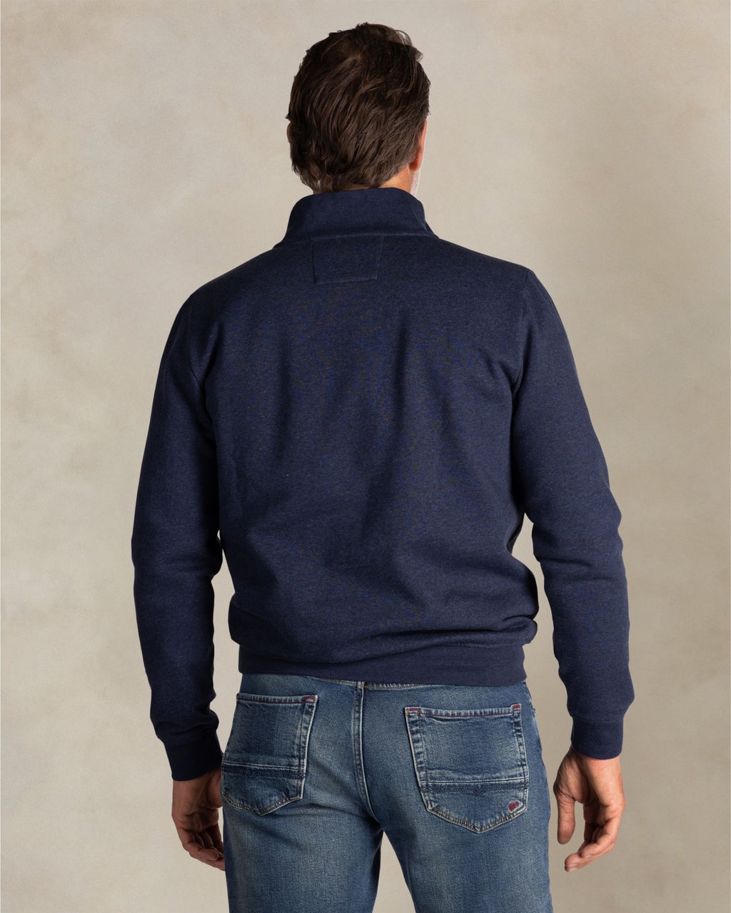 Pull NZA Half Zip - Marine - Taille XL