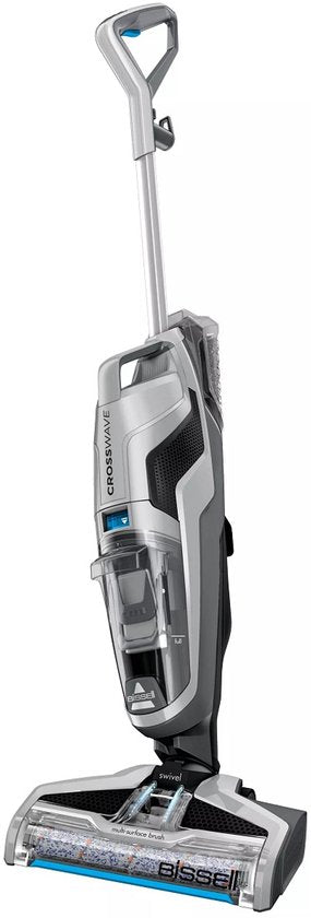 BISSELL Crosswave C3 Select Aspirateur-balai avec fonction balayage - Aspirateur filaire pour sols - 3 en 1 : aspirer, balayer et sécher - Aspirateur multi-surfaces - Machine à nettoyer les moquettes, les carrelages et les sols en bois - Puissant moteur d