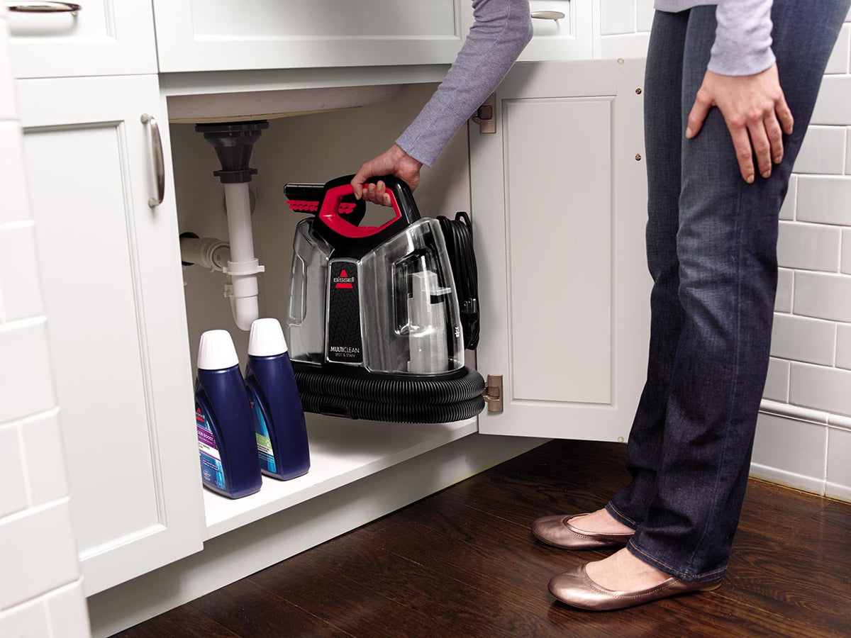 BISSELL MultiClean Spot & Stain - Nettoyeur de taches - 330 W - 1,4 L - Avec tuyau