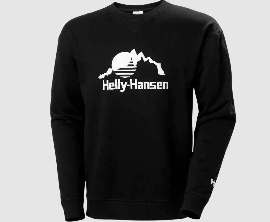 Helly Hansen Yu Crew Sweater 2.0 - Taille L - Noir