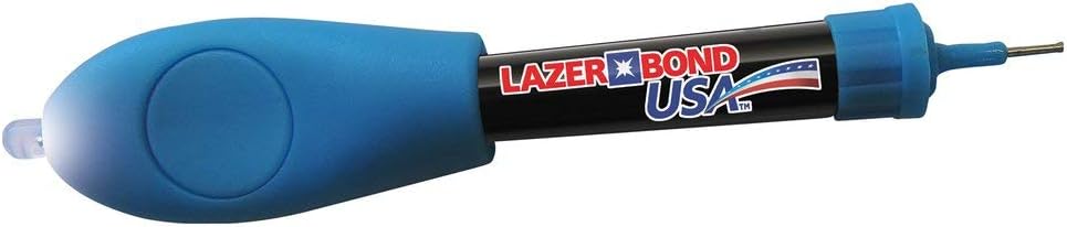 Colle UV Lazer Bond USA - Répare le plastique, le métal et le verre - Transparente