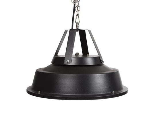Perel Terrasverwarmer, 1500 W, carbon, plafondmontage, met ketting, 1 warmteniveau, plensdicht, retrodesign, metaal, zwart