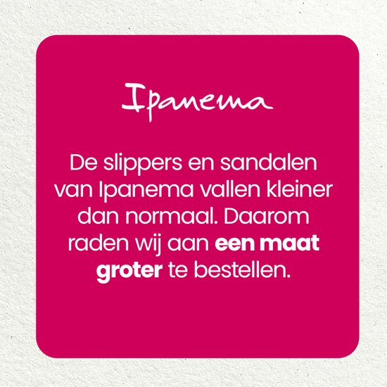 Tongs Ipanema Sense pour femme - Noir - taille 39