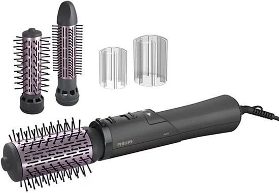 Philips série 7000 BHA715/00 brosse à boucler, gris chaud, rose, 1 000 W, 1,8 m