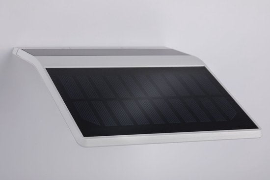 Éclairage solaire à LED pour numéro de maison Yoko, détecteur de mouvement (IR) à activation crépusculaire, IP44, 3000 K, 42 lm, blanc