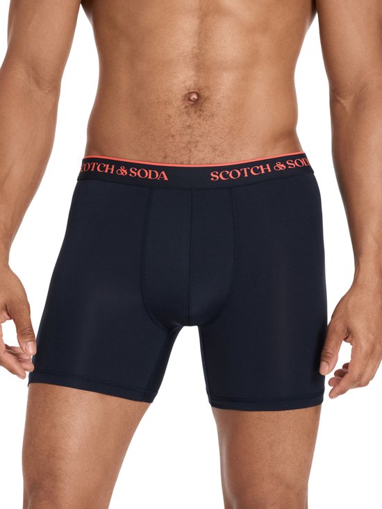 L NAVY LIGHT BLUE 416 SSSP25M158807 Lot de 3 boxers FASHION BOX UK Scotch and Soda