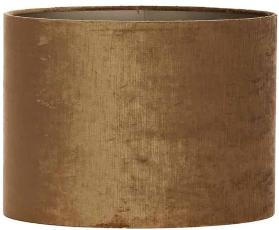 Light & Living Abat-jour Gemstone - Bronze - 38 x 17,5 x 19 cm -
