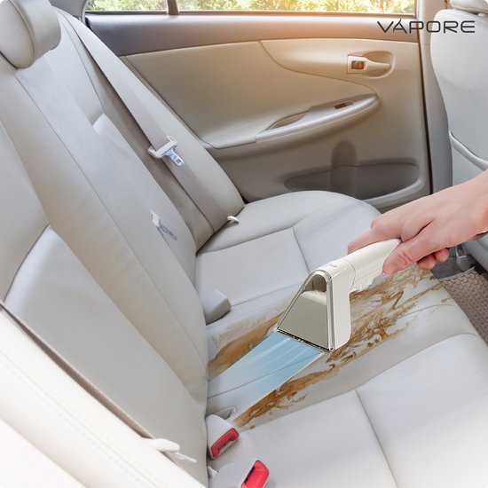 Nettoyeur de taches - Vapore – Nettoyeur de tapis, canapés et meubles - 1200W – Réservoirs amovibles – Blanc