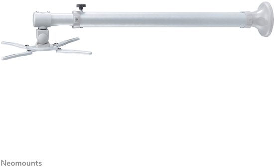 Support mural pour projecteur Neomounts BEAMER-W100SILVER - universel - réglage en profondeur 73-123 cm - argent