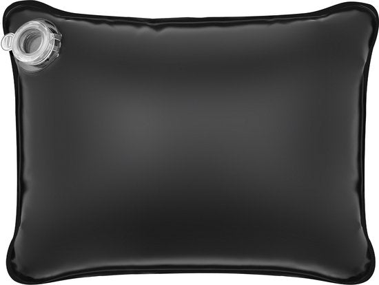 tectake® Bain de glace Helsinki - Ice Bath - Bain assis - Ø 75 x 75 cm - 320 litres - Cuve de glace pliable avec armature en aluminium et housse - Triple isolation - Bain de trempage avec sac de transport, coussin d'eau et pompe inclus