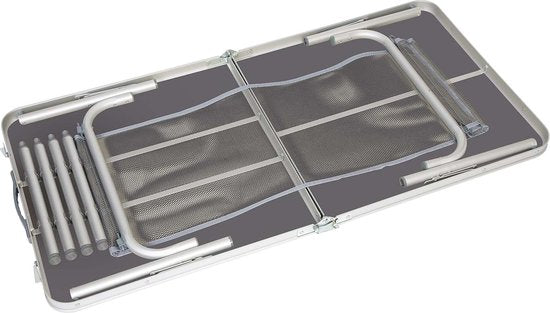 Bo-Camp - Table - Modèle « valise » - 120 x 60 cm