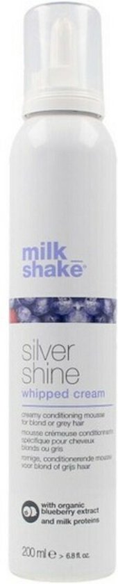 Milk Shake - Après-shampoing moussant Silver Shine pour cheveux blonds et gris (200 ml)