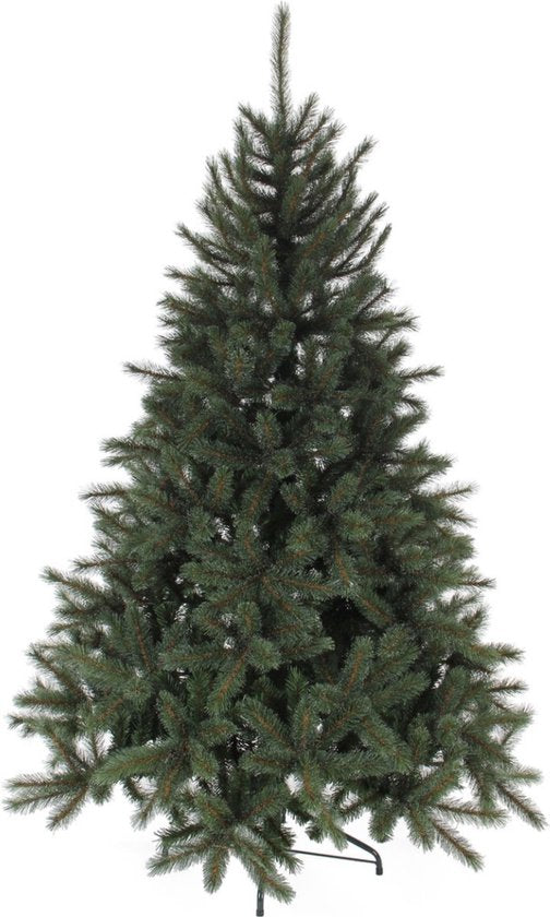 Black Box Trees Toronto - Sapin de Noël Deluxe - Silhouette imposante avec 1 282 branches - Décoration de Noël d'intérieur - Sapin artificiel en plastique - H 215 x Ø 145 cm - Vert