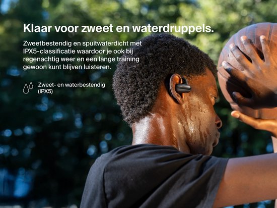 Belkin SoundForm ClearFit - Écouteurs de sport ouverts sans fil - Noir