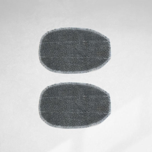 Lot de 2 tampons en microfibre Livington - Compatibles avec SteamTouch - Résultat sans traces